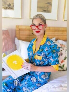 Printfresh X Pencil And Paper Co Long Pajama Set XL NWT